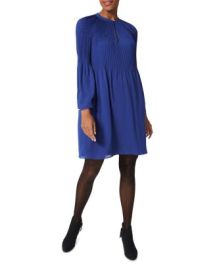 HOBBS LONDON Mimi Pleated Shift Dress Bloomingdales at Bloomingdales