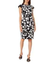 WornOnTV: Melinda’s black floral keyhole dress on Days of our Lives ...