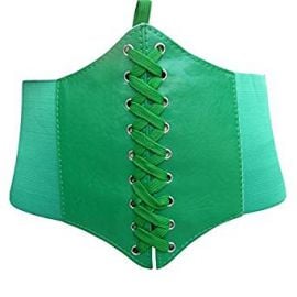 HOEREV Elastic Wide Band Elastic Tied Waspie Corset Waist Belt at Amazon