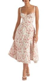 HOUSE OF CB Carmen Bustier Sundress at Nordstrom