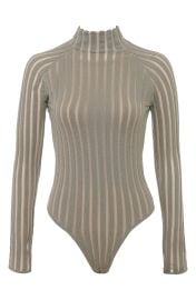 HOUSE OF CB Rowena Rib Bodysuit at Nordstrom