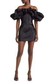 HOUSE OF CB Selena Puff Off the Shoulder Minidress at Nordstrom