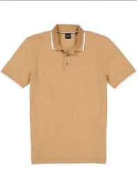 HUGO BOSS MENS POLO BEIGE PARLAY 190 50494697261 eBay at eBay