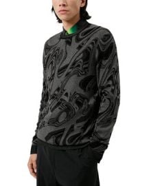 HUGO Boss Mens Abstract Crewneck Sweater Reviews - Sweaters - Men - Macys at Macys