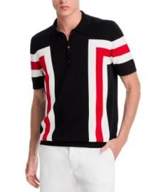 HUGO Spolo Cotton Color Blocked Stripe Regular Fit Polo Shirt Bloomingdales at Bloomingdales
