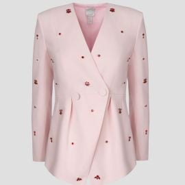 HUISHAN ZHANG MILO JACKET IN PINK FIVESTORYNYCOM Fivestory at Fivestory