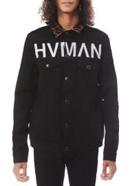 HVMAN MK1 Denim Jacket Overspray at Saks Off 5th