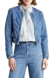Habitual Braided Denim Jacket at Nordstrom Rack