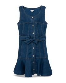 Habitual Kids Girls Denim Flounce Dress - Big Kid Bloomingdales at Bloomingdales