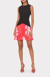 Haddy Floral Pleated Minidress at Nordstrom