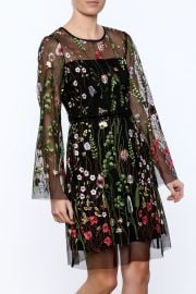 Hale Bob Embroidered dress at Shoptiques