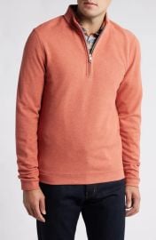 Half Zip Fleece Pullover scott barber at Nordstrom