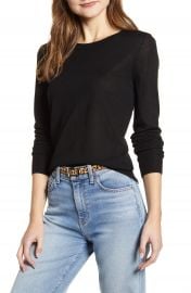 Halogen   Crewneck Merino Wool Blend Sweater   Nordstrom at Nordstrom