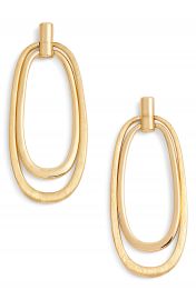 Halogen   Oval Drop Earrings   Nordstrom at Nordstrom