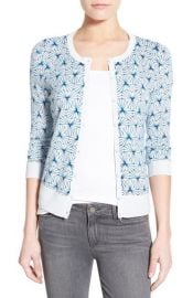 Halogen   Three Quarter Sleeve Cardigan  at Nordstrom