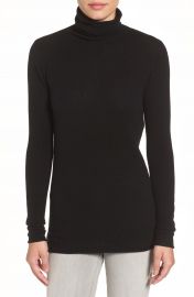 Halogen   Wool   Cashmere Funnel Neck Sweater  Regular   Petite at Nordstrom