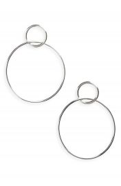 Halogen Double Circle Drop Earrings   Nordstrom at Nordstrom