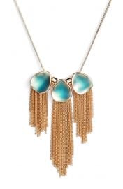 Halogen Painted Petal Fringe Necklace at Nordstrom