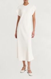 Halogen Pencil Dress in Linen White at Nordstrom