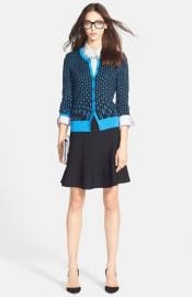 Halogen Three Quarter Sleeve Cardigan at Nordstrom