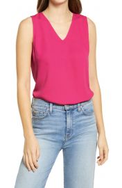 Halogen V-neck Shell at Nordstrom