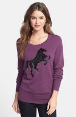 Halogenand174 Embellished Sweater at Nordstrom