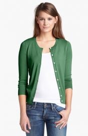 Halogenand174 Three Quarter Sleeve Cardigan at Nordstrom