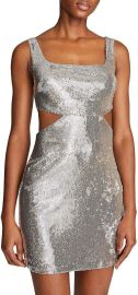 Halston Guiliana Dress in Sequins at Amazon