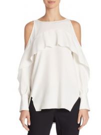 Halston Heritage - Cold-Shoulder Tunic at Saks Fifth Avenue