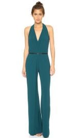 Halston Heritage Halterneck Jumpsuit at Shopbop