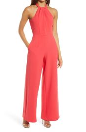 Halter Neck Jumpsuit by Julia Jordan at Nordstrom