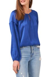 Hammered Satin Blouse at Nordstrom