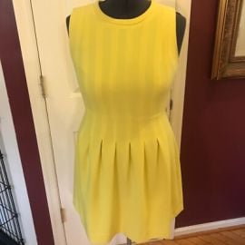 HampM yellow skater dress slize 10 eBay at eBay