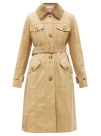 Hana belted faux-leather coat at Matches