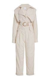 Hanbury Belted Cotton-Blend Jumpsuit at Moda Operandi