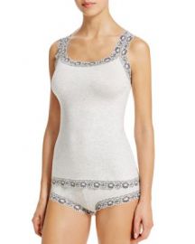 Hanky Panky Heather Jersey Cami in Ivory Coal at Bloomingdales