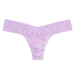 Hanky Panky Signature Lace Low Rise Thong in Cool Lavender Purple at Nordstrom