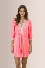 Hannah Cuff Robe at Eberjey