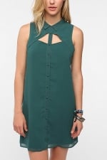 Hanna's shirt in green at Urban Outfitters