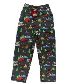 Happy Camper PJ Pant by Lazy One at Amazon