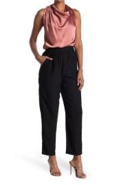 Harley Draped Satin Bow Back Jumpsuit by Reiss at Nordstrom Rack