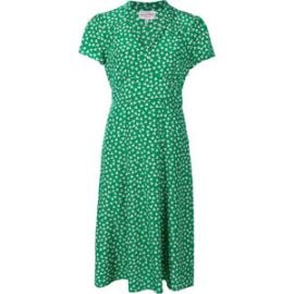 Harley Viera Newton Floral Print V-Neck Dress at Farfetch