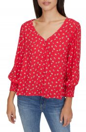 Harmony Balloon Sleeve Floral Top   Nordstrom at Nordstrom