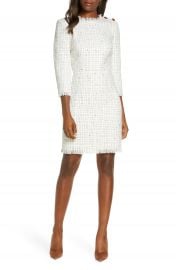 Harper Rose Long Sleeve Tweed Sheath Dress  Regular  amp  Petite    Nordstrom at Nordstrom