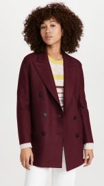 Harris Wharf London Slouchy Peacoat at Shopbop