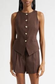 Hartwell Linen Blend Vest at Nordstrom