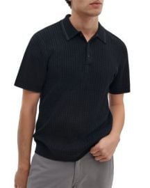 Harvey Rib Polo Shirt at Bloomingdales