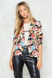 Hate to See You Grow Floral Blazer by Nasty Gal  at Nasty Gal