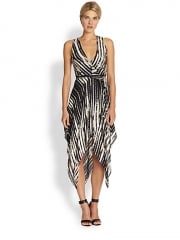 Haute Hippie - Printed Handkerchief Wrap Dress at Saks Fifth Avenue