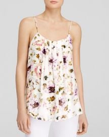 Haute Hippie Cami - Emily Floral Pleat Front Silk at Bloomingdales